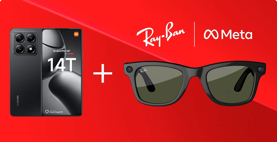 pack Xiaomi 14T + Ray-Ban | Meta