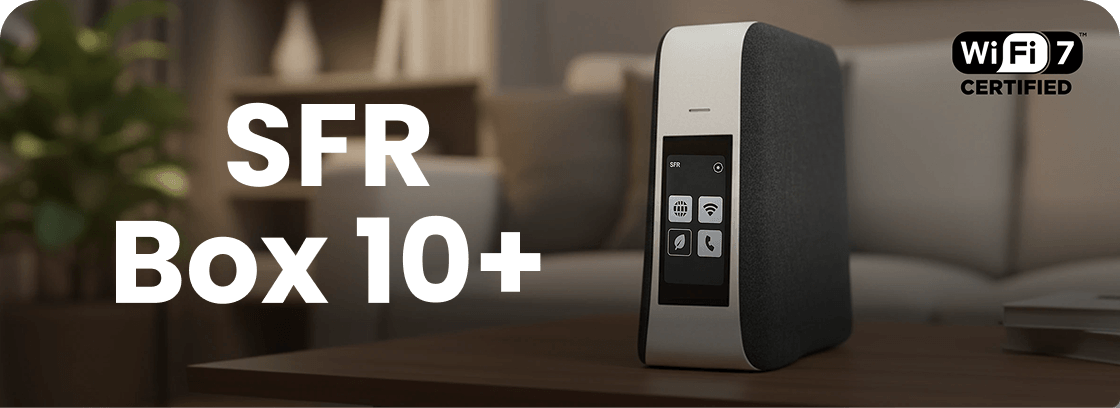 SFR Box 10+ — WiFi 7 Certified