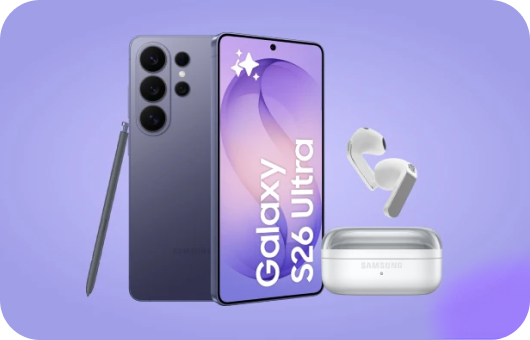 Samsung Galaxy S26 Ultra et Galaxy Buds 4
