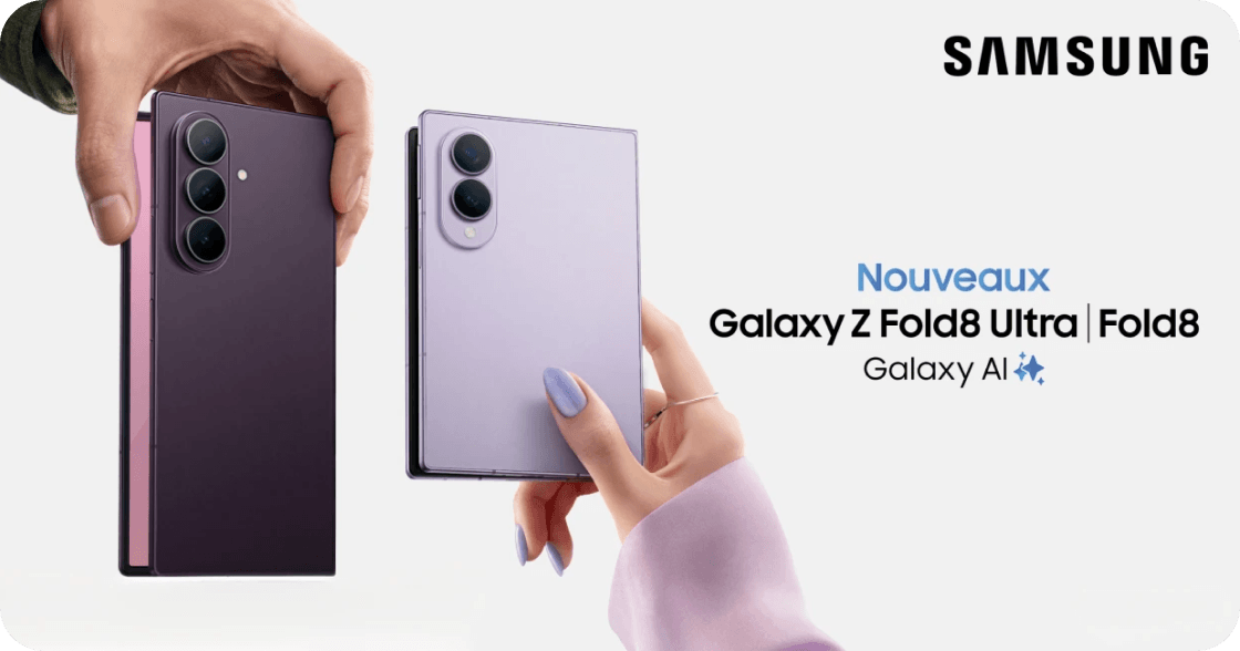Samsung Galaxy Z Fold8 Ultra et Fold8, nouveaux smartphones pliables avec Galaxy AI